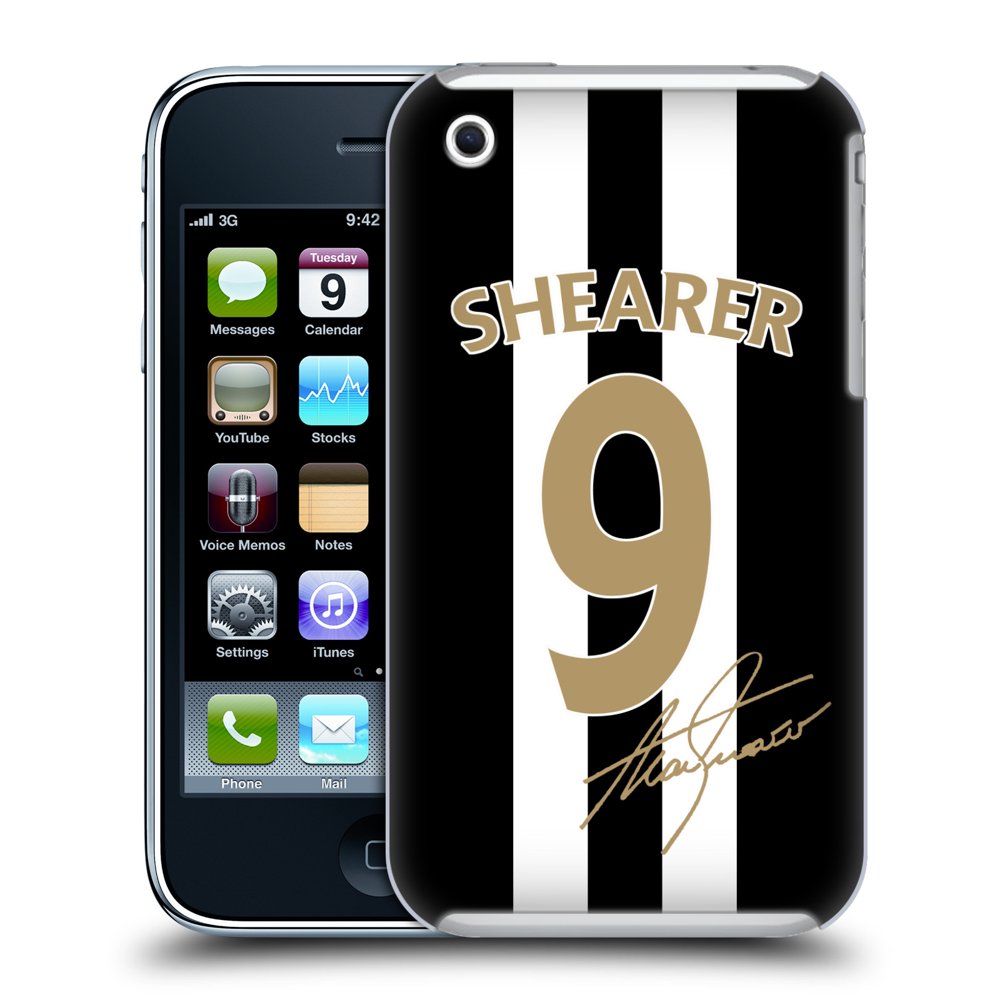 OFFICIAL NEWCASTLE UNITED FC NUFC RETRO BADGE COLLECTION HARD BACK CASE