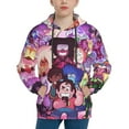 thumbnail image 3 of Steven Universe Kids Hoodie 3D Print Pullover Hooded Long Sleeve Sweatshirts Tops Blouse with Pocket for Boys Girls, 3 of 8