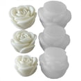 thumbnail image 1 of 3 Uds Flor Aromaterapia Vela Molde de Silicona Rosa Hecho A Mano Aromaterapia JabóN ExpansióN Piedra Yeso Herramientas para Hacer Moldes, 1 of 5