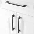 thumbnail image 5 of KOOFIZO 10 Pack Wide Foot Cabinet Bar Pull - Oil Rubbed Bronze Modern Solid Handle, 6.3 Inch/160mm Screw Spacing, 5 of 7