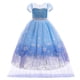 thumbnail image 3 of Vestido de princesa Elsa y Anna de Disney Frozen para niñas, disfraz de Cosplay para niños, vestido de baile, fiesta de cumpleaños de Halloween, vestidos elegantes, 3 of 5