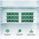 thumbnail image 2 of Ice cube tray with removable lid, 4-pack hanging silicone ice cube trays, BPA-free, 8 large freezer trays, 2 of 4