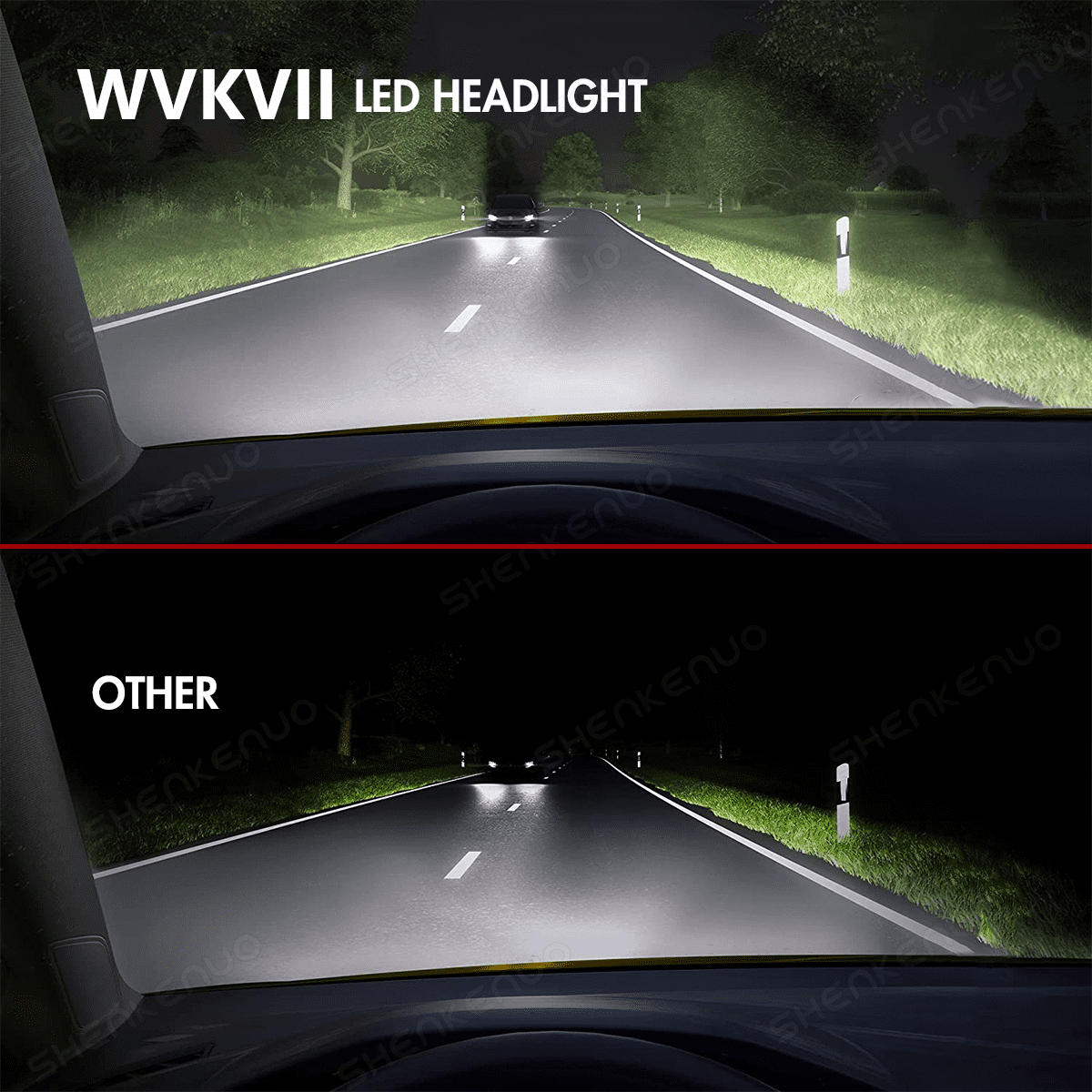 For 2014-2015 Jeep Cherokee LED Headlight Bulbs High Low Beam Fog Light Set 4pcs