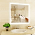 thumbnail image 3 of Vanity Art 30 in. Rectangular LED Wall Mirror with with Touch Sensor Switch, 3 of 8