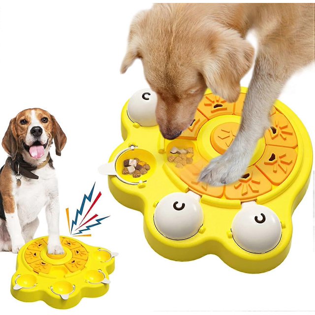 Dog Puzzle Toys for Large Dogs, Interactive Pet Food Puzzle Dispensing Slow Feeder, Puzzle Toy for Dogs Mental Stimulation- Enrichment IQ Training Toy