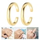 thumbnail image 5 of EeaseMX 2 anillos abiertos de oro para el dedo del pie, anillos para el dedo del pie para mujer, joyería., 5 of 7