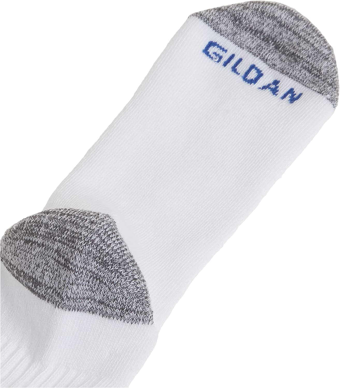 Gildan Men's Half Cushion Crew Socks, 12-Pack