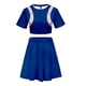 thumbnail image 3 of Boku No Hero Academia My Hero Academia Cosplay disfraz OCHACO URARAKA Todoroki Shoto Bakugou Katsuki All Might vestido Top + falda, 3 of 5