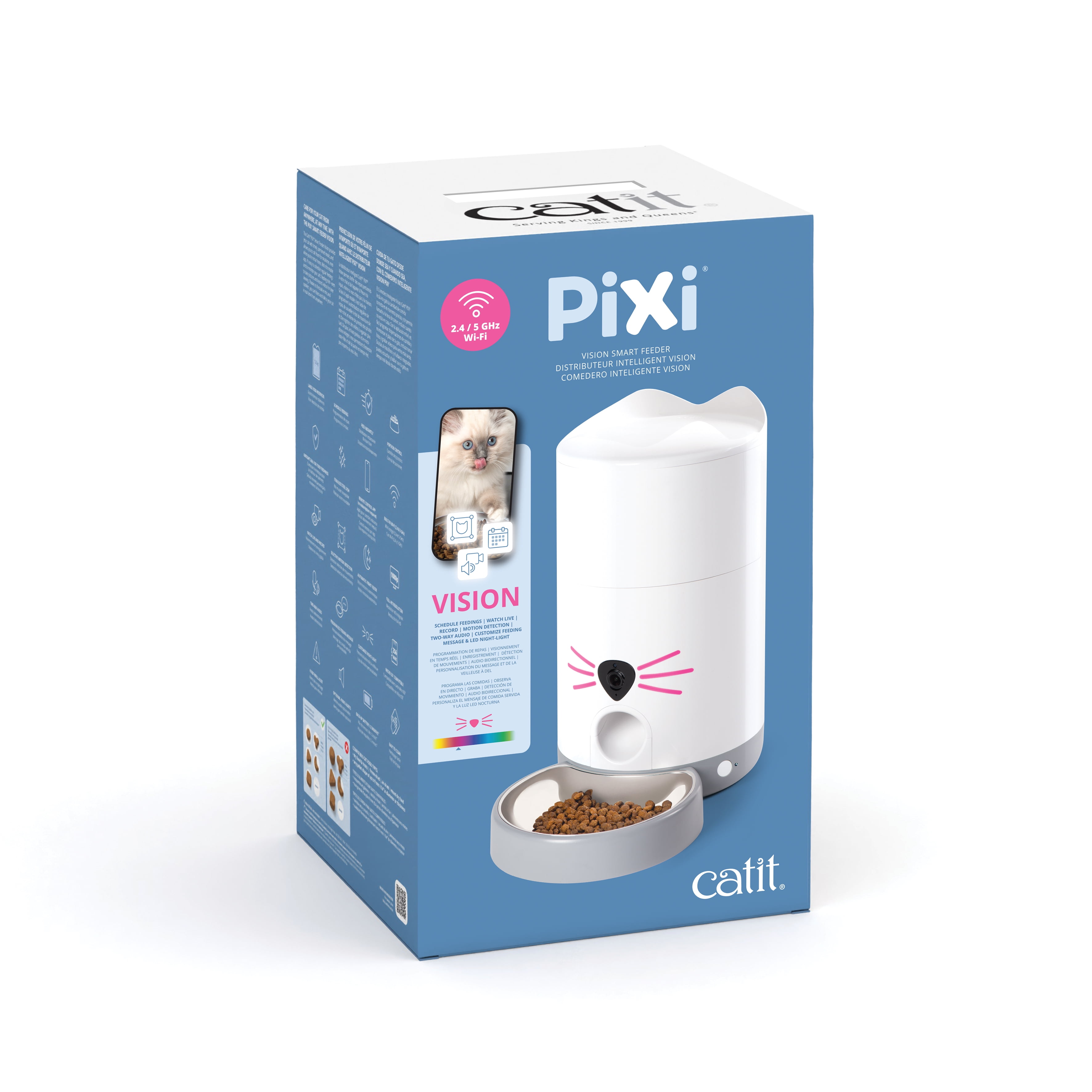 Catit, Smart Feeder, PIXI, Programmable Portion Schedule - Walmart.com