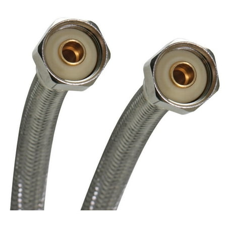 Fluidmaster B4F30 Braided Stainless Steel Faucet Connector 30"