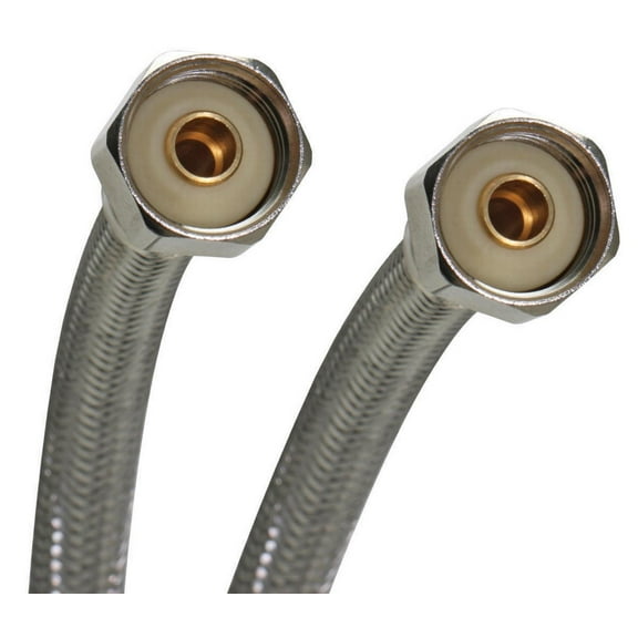 Fluidmaster B4F30 Braided Stainless Steel Faucet Connector 30"