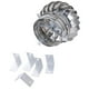 thumbnail image 4 of Ventilador de techo, turbinas eólicas, ventilación de ático, tapa de ventilador, salida de aire de acero inoxidable 201 para fábrica, ático, casa de 200 milímetros, 4 of 8