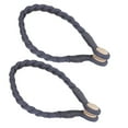 thumbnail image 2 of Travelwant 2Pcs Magnetic Curtain Tiebacks Cotton Hand-Woven Tieback Convenient Decorative Weave Rope Curtain Holdbacks for Thin or Thick Home & Office Window Draperies, 2 of 7