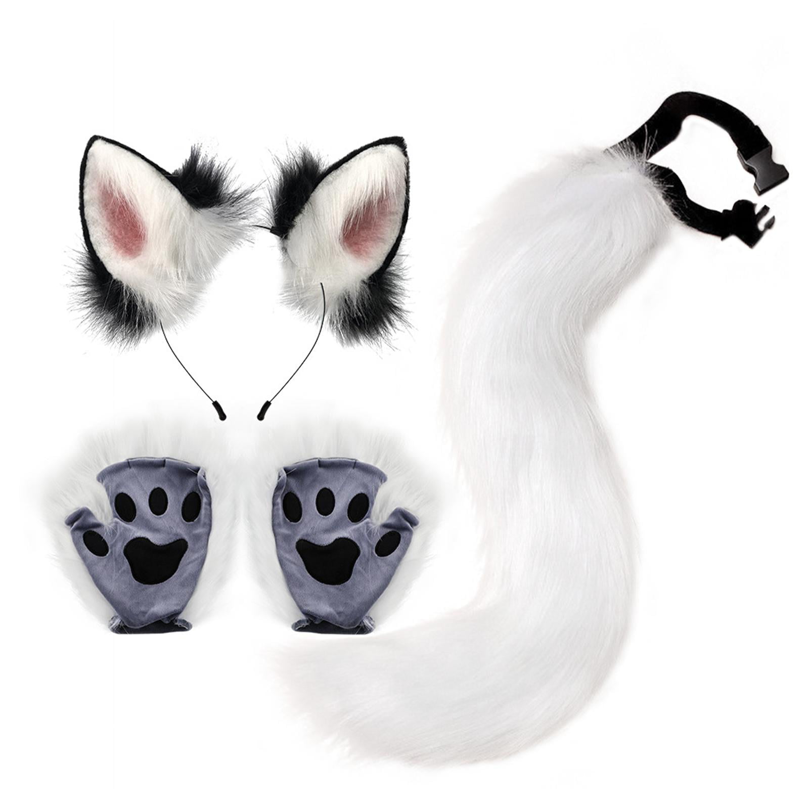 Wicked Fox Ears & Tail Animal Fancy Dress Accessory Set 