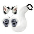 thumbnail image 1 of Diadema de orejas de zorro Soledad Disfraces Halloween Navidad talla única, 1 of 6