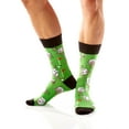 thumbnail image 2 of Yo Sox Putt And Pint - Funky Men's Crew Socks for Dress or Casual Wear Size 7-12, 2 of 2