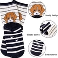 thumbnail image 6 of 5 Pairs Womens Cute Socks, Dog Cat Novelty Animal Socks, Girl Cartoon Cotton Casual Crew Funny Socks Gifts, 6 of 7