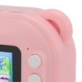 thumbnail image 2 of Appareil photo instantané pour enfants, 24 MP, 1080 P, écran HD 2 pouces, double objectif, carte mémoire 32 Go, cadeau de Noël ou d'anniversaire, rose, 2 of 4