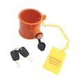 thumbnail image 4 of koolsoo Coupler Lock Cylindrical Durable Towing Lock for RV Towed Vehicle Truck, 4 of 8