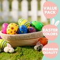 thumbnail image 5 of Easter Eggs 48 Pack Plastic Fillable Egg,Hinged Snap Closure Easter Egg Hunt Basket Stuffer,Reusable Empty Egg Shell for Candy Toy Gift,DIY Craft Decoration Party Favor Classroom Prize Supplies, 5 of 9