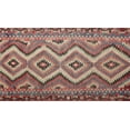 thumbnail image 1 of Ahgly Company Machine Washable Indoor Rectangle Contemporary Brown Red Area Rugs, 6' x 9', 1 of 7