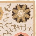 thumbnail image 5 of SAFAVIEH Blossom Allycia Floral Flowers Wool Area Rug, Ivory/Multi, 2' x 3', 5 of 10