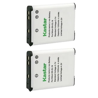 Vivitar 2-Pack 2300mAh EN-EL14/EN-EL14a Li-Ion Batteries For Nikon D3400, D3500, D5600 Cameras