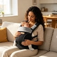 thumbnail image 3 of Embrace Newborn Baby Carrier for Infants 7-35 lbs- Ergonomic 3-Position Infant Carrier with Head and Neck Support, Hip-Healthy Positioning, 3 of 5