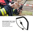 thumbnail image 3 of Handheld Microphone Replacement Cable, Clear Sound Transmission Replacement Microphone Cord Portable Wear Resistant Stretchable Strong PU  for Repair, 3 of 7