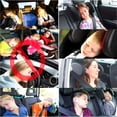 thumbnail image 4 of Car Headrest Pillow Head Rest in Car Leather Car Seat Head Support, 4 of 4