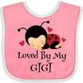 thumbnail image 3 of Inktastic Loved by My Gigi Ladybug Boys or Girls Baby Bib, 3 of 4