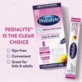 thumbnail image 5 of Pedialyte Electrolyte Powder, Strawberry Lemonade, 8 Powder Packets, 5 of 17