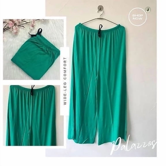 MISS MomInStyleStore Premium Cotton Palazzo Pants for Women – Free Size (28-40 inches), Wide Leg Bottom, Regular Wear
