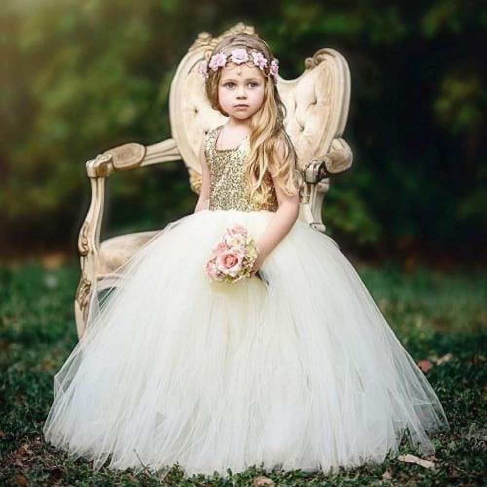 Robe De Fête Tutu à Pois Pour Bébé Fille 1er/2e/3e Anniversaire - Manches Longues Avec Pince à Cheveux