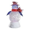 Pack of 3 LED Lighted Color-Changing Christmas Penguin Glitterdome Figures