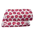 thumbnail image 4 of Fruit Foot Rest, Watercolor Style Pomegranates Exotic Food Vegan Themed Composition Print, Non-Slip Backing Adjustable Ergonomic Memory Foam Leg Support for Office, Dark Coral Dried Rose, by Ambesonne, 4 of 5