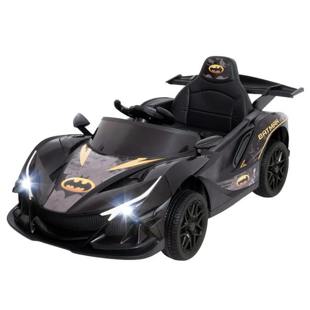 Carro Eléctrico Para Niños Aeiou B002 Montable Indicador De Batería Negro