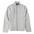 thumbnail image 1 of Alfani Mens Lightweight Twill Bomber Jacket, Grey, Small, 1 of 2