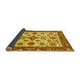 thumbnail image 2 of Ahgly Company Indoor Rectangle Oriental Yellow Traditional Area Rugs, 2' x 5', 2 of 4
