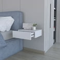 thumbnail image 5 of Vienna Floating Nightstand, Sleek Wall-Mounted Design with Spacious Drawer Storage, 5 of 7