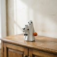 thumbnail image 7 of Halloween White Ghost Figurine,Cute Halloween Decorations Statue for Home Desk Living Room Bedroom Office and Holiday Party Desktop Ornament, 7 of 7
