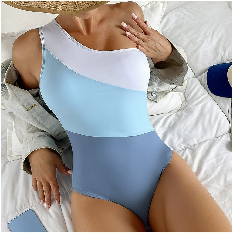 Olyvenn Sales Women's One Piece Bodysuit Strappy Tight Bathing