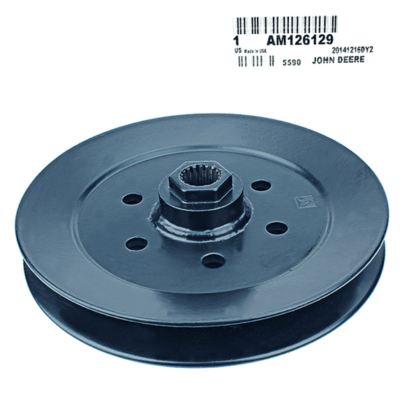 John Deere Original Equipment Pulley #AM126129