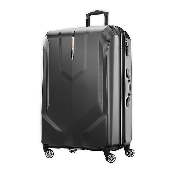 Samsonite Opto PC 2 29Inch Hardside Spinner Checked Luggage in Black