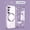 Light Purple, variant on Clear Magnetic for Samsung Galaxy S23 Case with Lens Protection, Compatible with Magsafe, Military-Grade Protection, Yellowing Resistant, Scratch-Resistant Back, Shockproof Slim Phone Case,Silver