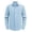 Light Blue, variant on Arshiner Boys Long Sleeve Dress Shirt Solid Button Down Shirt School Formal Uniform Shirts with Pocket 5-12 Years