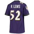 thumbnail image 3 of Women's Mitchell & Ness Ray Lewis Purple Baltimore Ravens Legacy Replica Team Jersey, 3 of 3