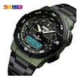 thumbnail image 4 of Reloj De Pulsera Skmei 1370 Reloj Digital Cuarzo Caballero Color de la correa Negro Color del bisel Verde Color del fondo Negro, 4 of 4