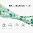 thumbnail image 4 of Yiaed Horse And Flower Print Sports Headbands,Moisture Wicking Workout Headband, Sweatband Headbands for Running,Cycling for Women and Men, 4 of 8