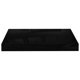 thumbnail image 4 of Estantería flotante de pared VidaXL, moderna, de MDF negro brillante, 4 of 8